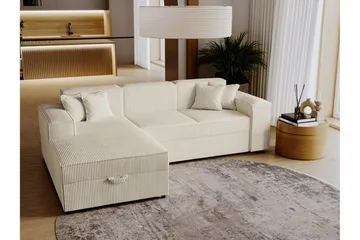 Knocklong 3-personers Hjørnesovesofa - Møbler - Sofaer - Sovesofaer