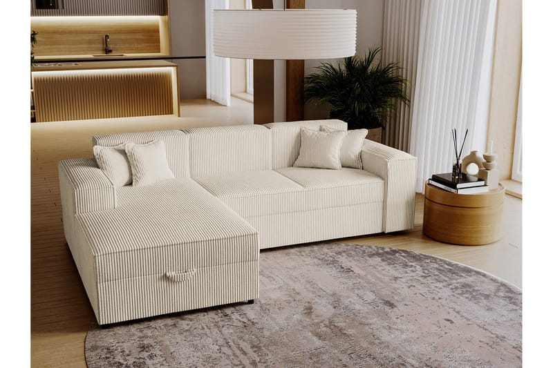 Knocklong 3-personers Hjørnesovesofa - Møbler - Sofaer - Sovesofaer