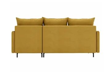 Knocklong 3-personers Hjørnesovesofa - Lyserød - Møbler - Sofaer - Sovesofaer