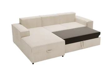 Knocklong 3-personers Hjørnesovesofa - Møbler - Sofaer - Sovesofaer