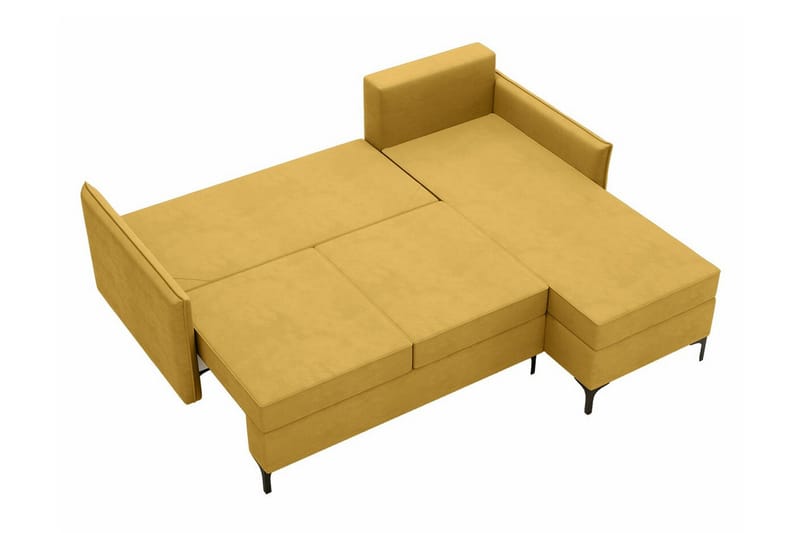 Knocklong 3-personers Hjørnesovesofa - Cream - Møbler - Sofaer - Sovesofaer