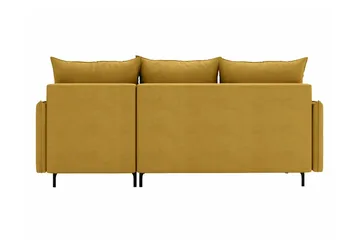 Knocklong 3-personers Hjørnesovesofa - Mørkegrå - Møbler - Sofaer - Sovesofaer