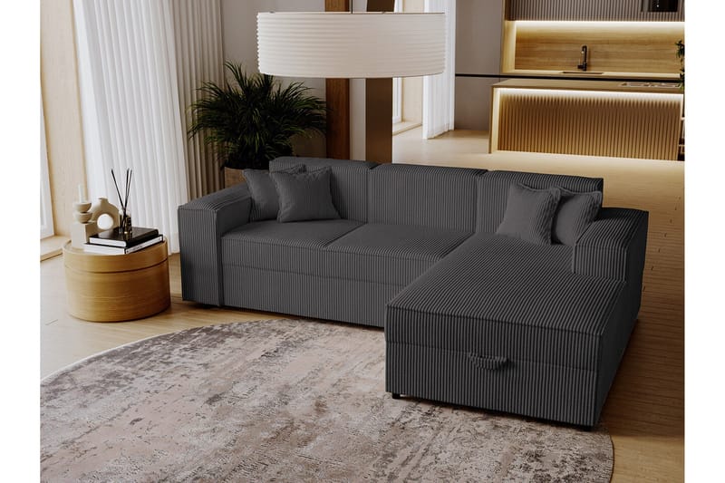 Knocklong 3-personers Hjørnesovesofa - Møbler - Sofaer - Sovesofaer