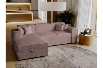Knocklong 3-personers Hjørnesovesofa - Møbler - Sofaer - Sovesofaer