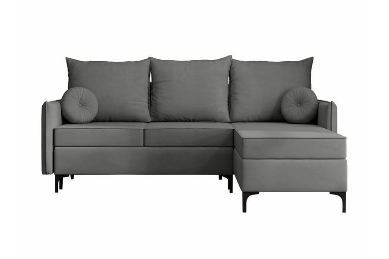 Knocklong 3-personers Hjørnesovesofa, Grå