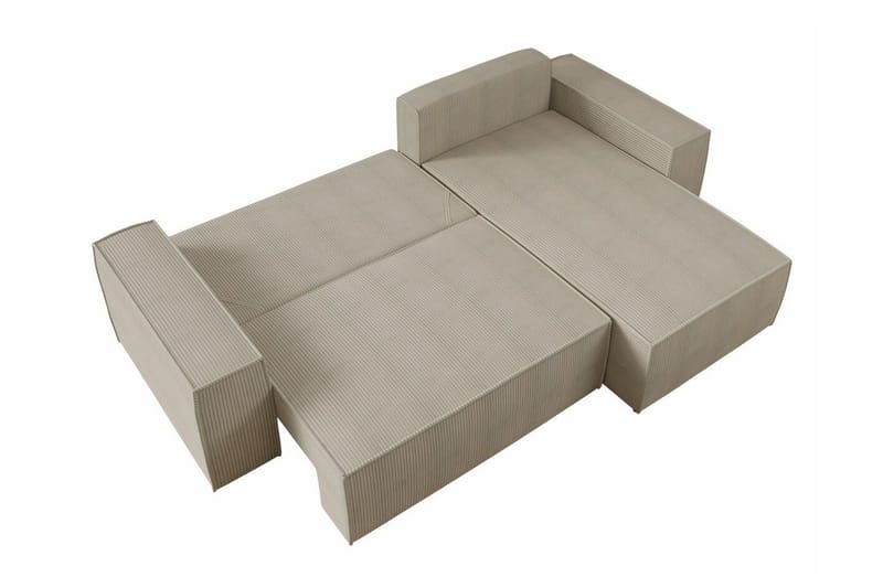Knocklong 3-personers Hjørnesovesofa - Blå - Møbler - Sofaer - Sovesofaer