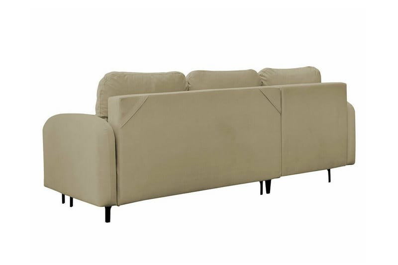 Knocklong 3-personers Hjørnesovesofa - Beige - Sovesofaer - Hjørnesovesofa