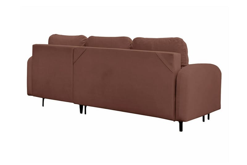 Knocklong 3-personers Hjørnesovesofa - Brun - Møbler - Sofaer - Sovesofaer