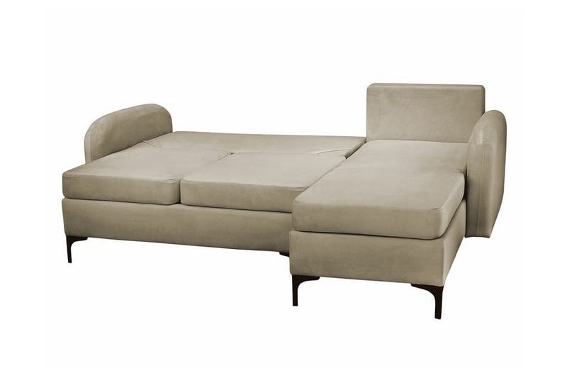Knocklong 3-personers Hjørnesovesofa - Gul/Grøn - Møbler - Sofaer - Sovesofaer