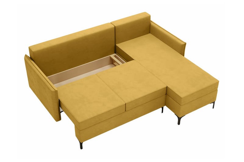 Knocklong 3-personers Hjørnesovesofa - Lyserød - Møbler - Sofaer - Sovesofaer