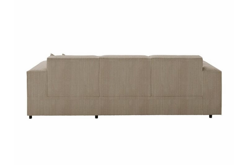 Knocklong 3-personers Hjørnesovesofa - Beige/Lys beige - Sovesofaer - Hjørnesovesofa