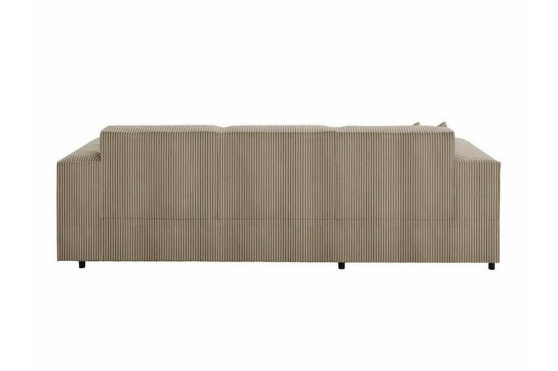 Knocklong 3-personers Hjørnesovesofa - Beige - Sovesofaer - Hjørnesovesofa