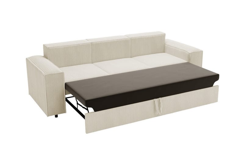 Knocklong 3-personers Sovesofa - Lysegrå - Møbler - Sofaer - Sovesofaer