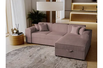 Knocklong 3-personers Hjørnesovesofa - Møbler - Sofaer - Sovesofaer
