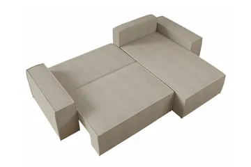 Knocklong 3-personers Hjørnesovesofa - Grøn - Møbler - Sofaer - Sovesofaer