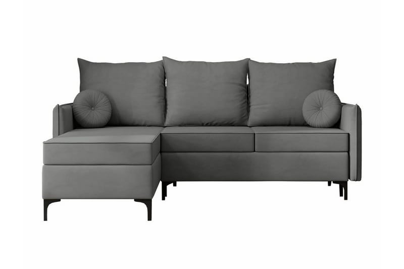 Knocklong 3-personers Hjørnesovesofa, Grå