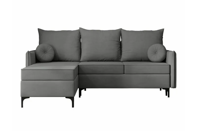 Knocklong 3-personers Hjørnesovesofa, Grå