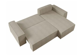Knocklong 3-personers Hjørnesovesofa - Grøn - Møbler - Sofaer - Sovesofaer