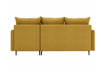 Knocklong 3-personers Hjørnesovesofa - Blå - Møbler - Sofaer - Sovesofaer