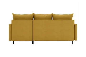 Knocklong 3-personers Hjørnesovesofa - Grøn - Møbler - Sofaer - Sovesofaer