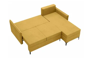 Knocklong 3-personers Hjørnesovesofa - Lyserød - Møbler - Sofaer - Sovesofaer