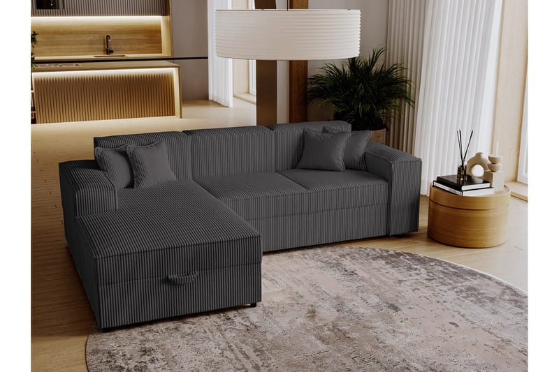 Knocklong 3-personers Hjørnesovesofa - Møbler - Sofaer - Sovesofaer