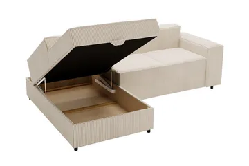 Knocklong 3-personers Hjørnesovesofa - Møbler - Sofaer - Sovesofaer