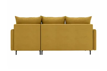 Knocklong 3-personers Hjørnesovesofa - Blå - Møbler - Sofaer - Sovesofaer