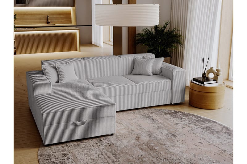 Knocklong 3-personers Hjørnesovesofa - Møbler - Sofaer - Sovesofaer