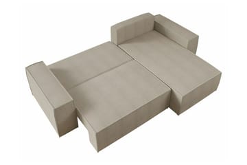 Knocklong 3-personers Hjørnesovesofa - Grå - Møbler - Sofaer - Sovesofaer