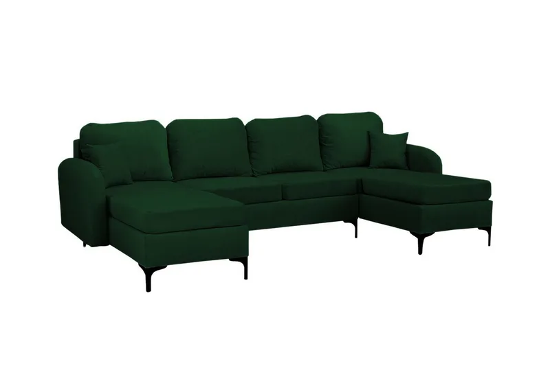 Knocklong 4-sits Hörnbäddsoffa NO_BRAND Dark green, undefined