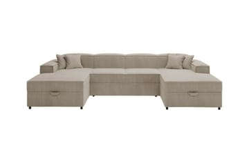 Knocklong 4-personers Hjørnesovesofa - Møbler - Sofaer - Sovesofaer