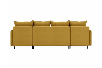 Knocklong 4-personers Hjørnesovesofa - Blå - Møbler - Sofaer - Sovesofaer