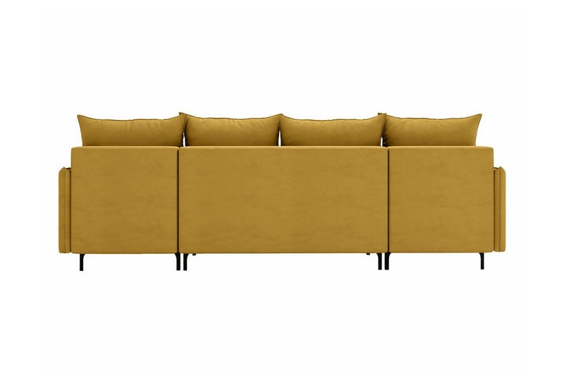 Knocklong 4-personers Hjørnesovesofa - Blå - Møbler - Sofaer - Sovesofaer