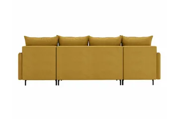 Knocklong 4-personers Hjørnesovesofa - Cream - Møbler - Sofaer - Sovesofaer