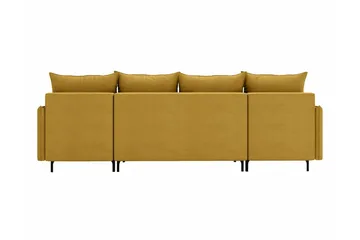 Knocklong 4-personers Hjørnesovesofa - Lyserød - Møbler - Sofaer - Sovesofaer