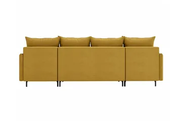 Knocklong 4-personers Hjørnesovesofa - Grøn - Møbler - Sofaer - Sovesofaer