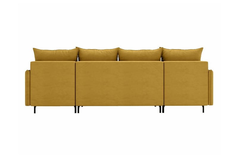 Knocklong 4-personers Hjørnesovesofa - Grøn - Møbler - Sofaer - Sovesofaer