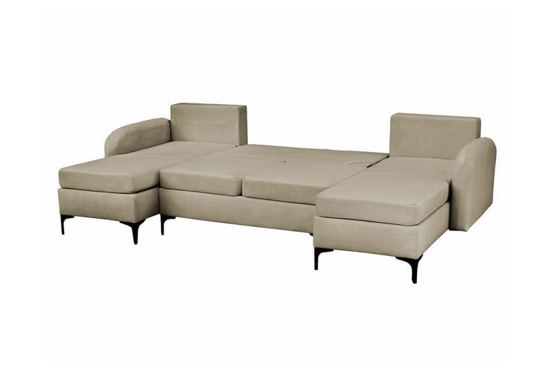 Knocklong 4-personers Hjørnesovesofa - Mørkeblå - Møbler - Sofaer - Sovesofaer