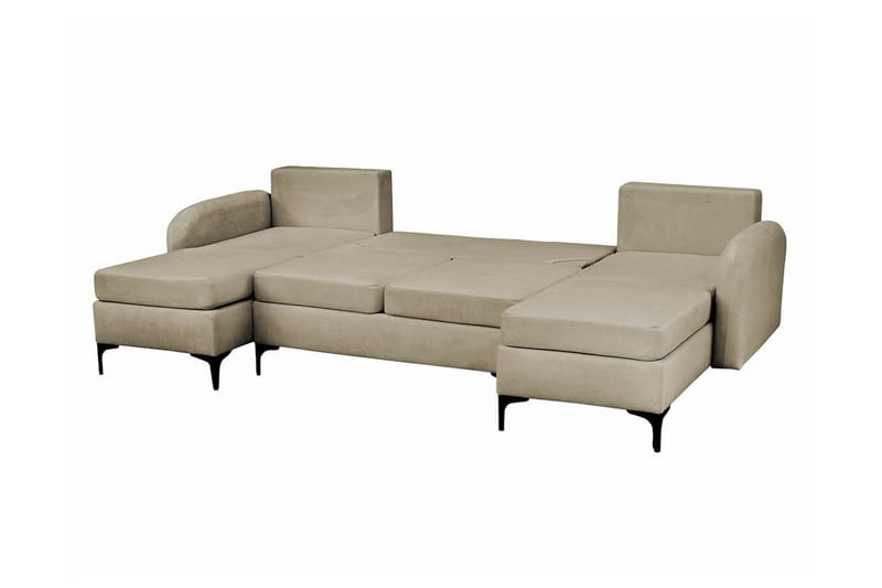 Knocklong 4-personers Hjørnesovesofa - Mørkegrøn - Møbler - Sofaer - Sovesofaer