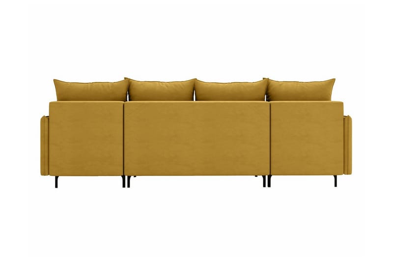 Knocklong 4-personers Hjørnesovesofa - Mørkegrå - Møbler - Sofaer - Sovesofaer