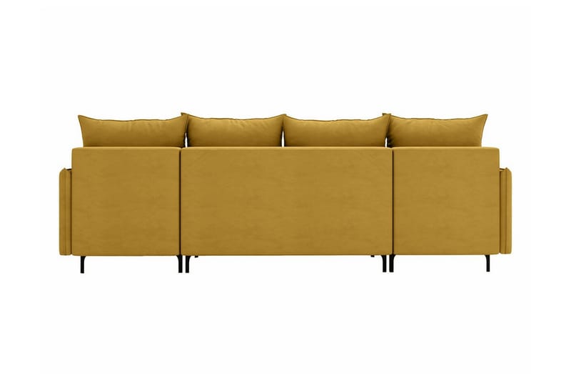 Knocklong 4-personers Hjørnesovesofa - Lyserød - Møbler - Sofaer - Sovesofaer