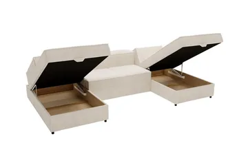 Knocklong 4-personers Hjørnesovesofa - Møbler - Sofaer - Sovesofaer