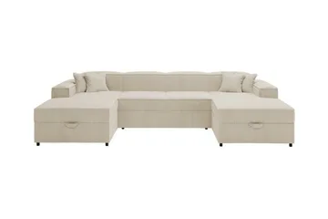 Knocklong 4-personers Hjørnesovesofa - Møbler - Sofaer - Sovesofaer