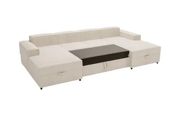 Knocklong 4-personers Hjørnesovesofa - Møbler - Sofaer - Sovesofaer