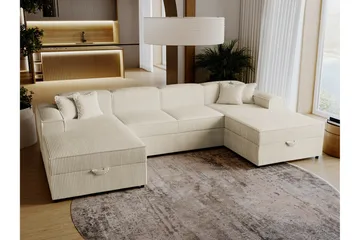 Knocklong 4-personers Hjørnesovesofa - Møbler - Sofaer - Sovesofaer