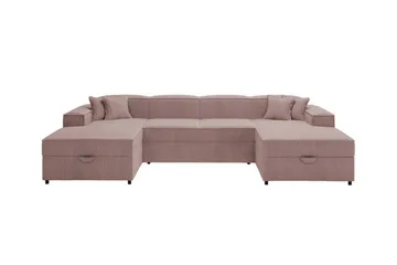 Knocklong 4-personers Hjørnesovesofa - Møbler - Sofaer - Sovesofaer