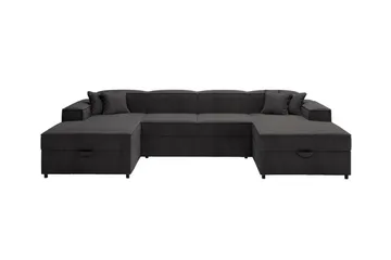 Knocklong 4-personers Hjørnesovesofa - Møbler - Sofaer - Sovesofaer