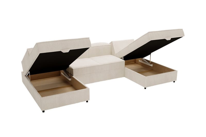 Knocklong 4-personers Hjørnesovesofa - Møbler - Sofaer - Sovesofaer