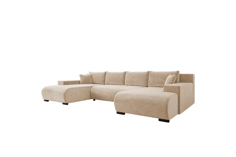 Krysen Sovesofa Dubbeldivan 4-sits, Beige